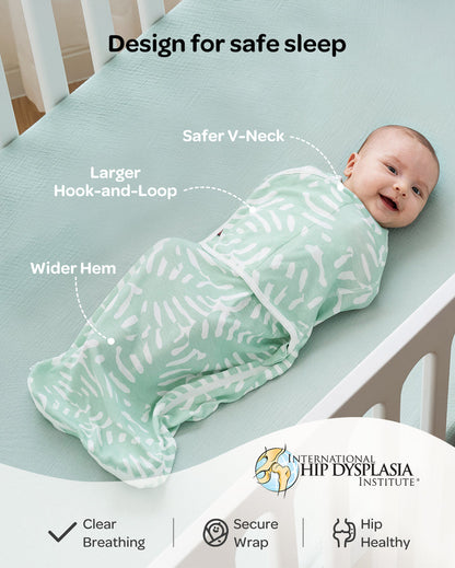Momcozy Easy Swaddle Wrap For 0-3M
