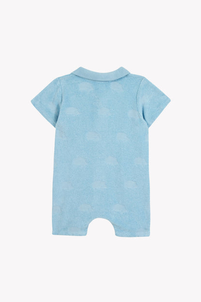 Jumpsuit short
Blue horizon cotton hedgehog pattern