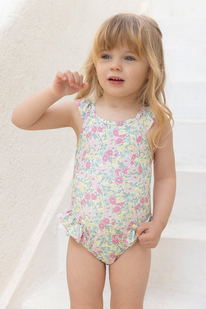 Swimsuit
Citrus Print fabric Liberty