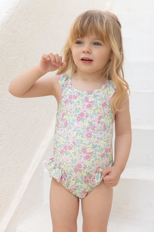 Swimsuit
Citrus Print fabric Liberty