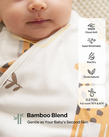 Momcozy Easy Swaddle Wrap For 0-3M