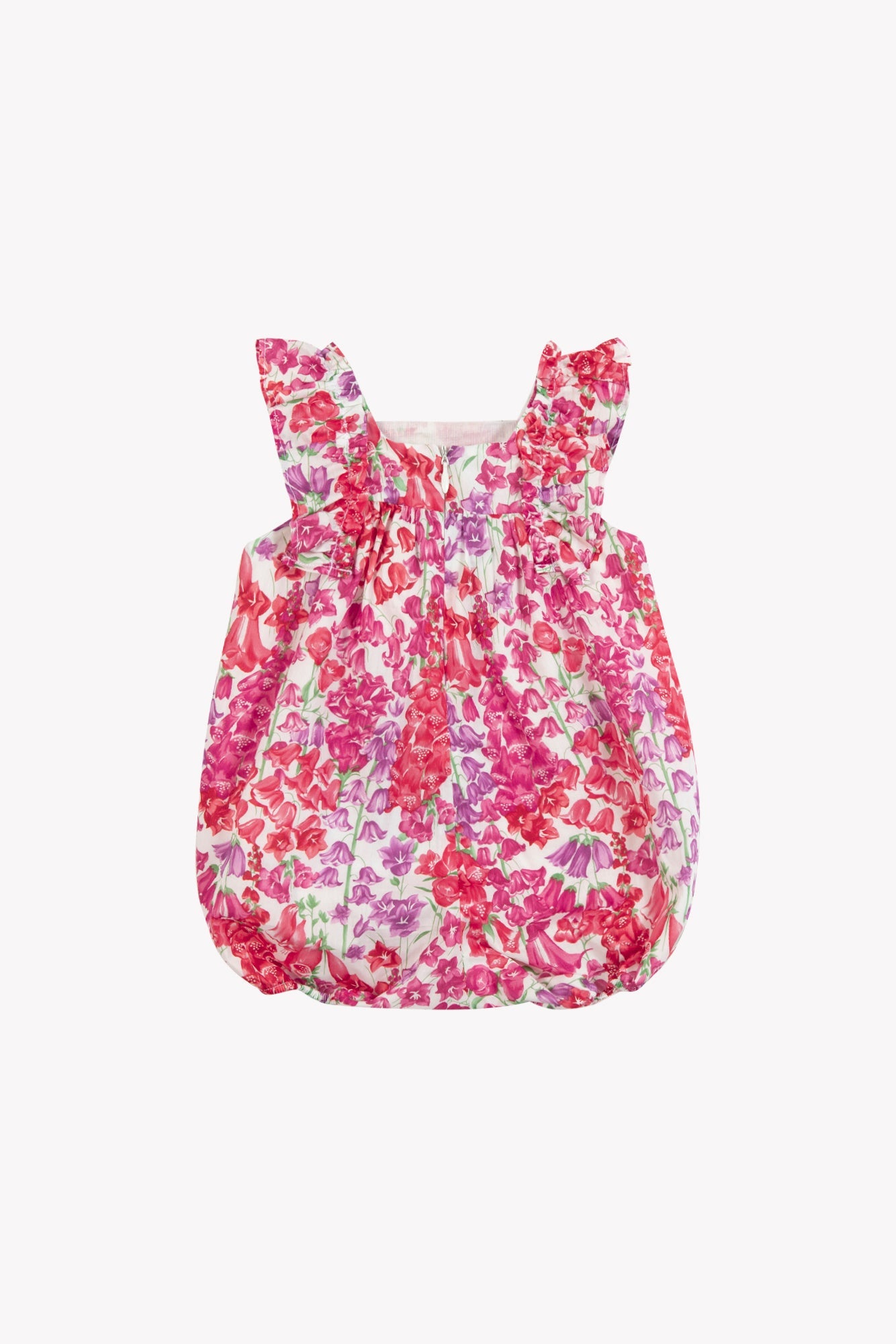Jumpsuit short
Pink cotton Print fabric Liberty