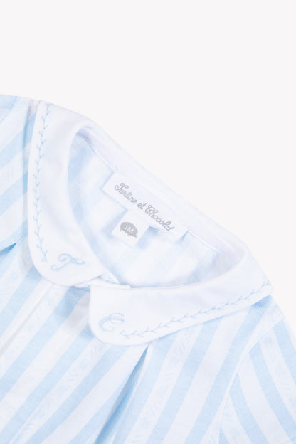 Jumpsuit short
Cotton sky Stripes Garda