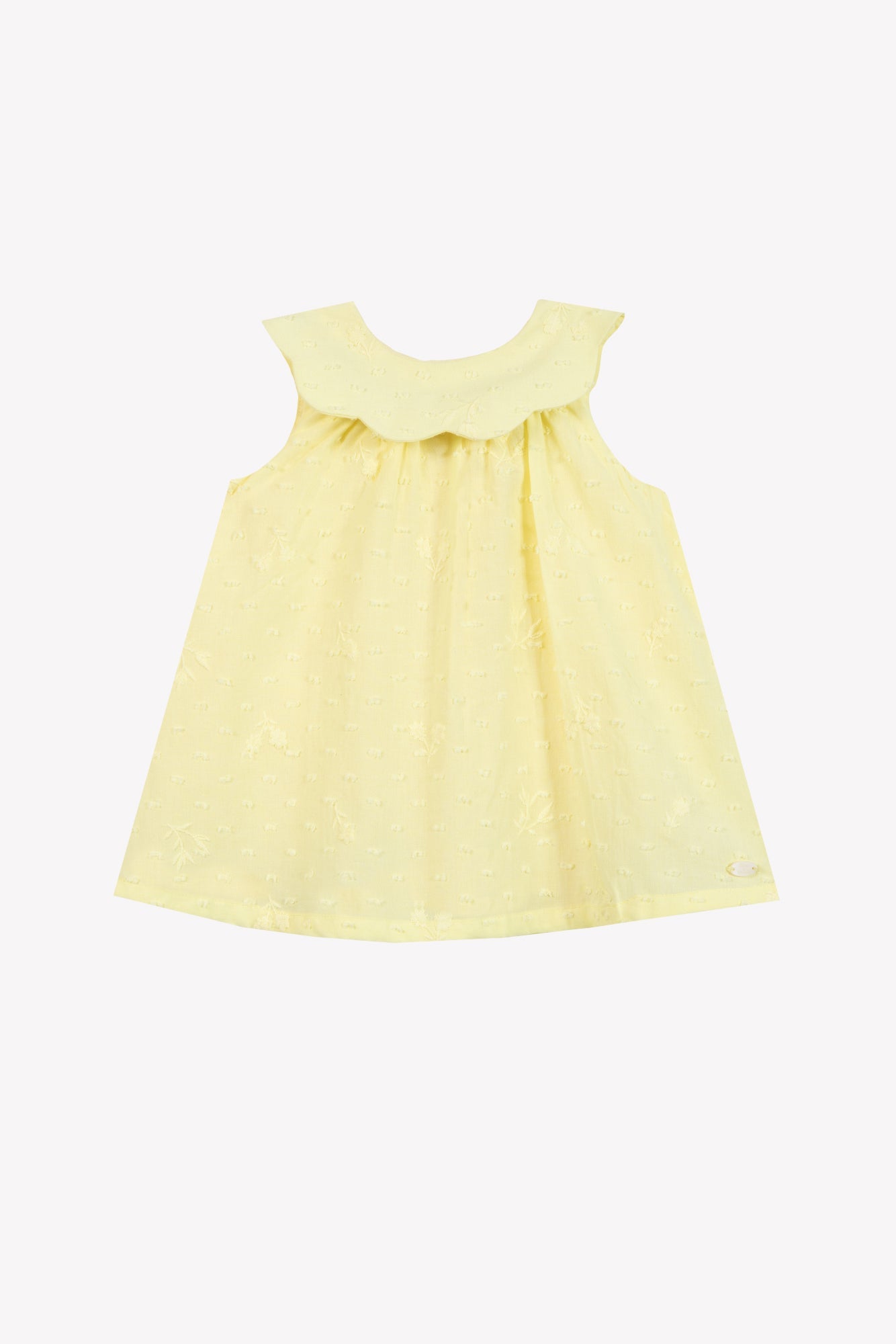 Dress
Citrus cotton Peter pan collar