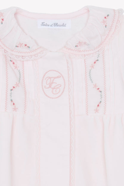 Pajamas
Pale pink Velvet TC badge