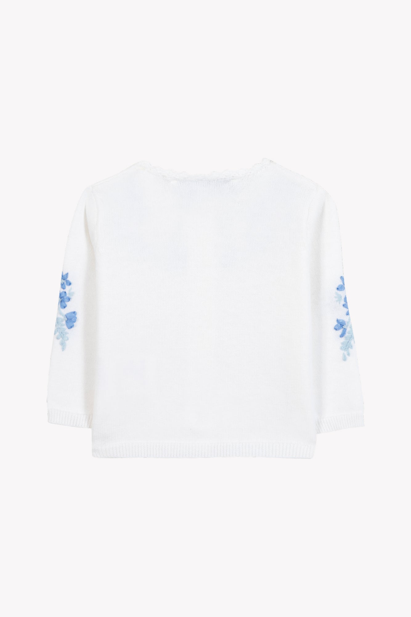 Cardigan
Blue electric cotton Embrodery Ribbon