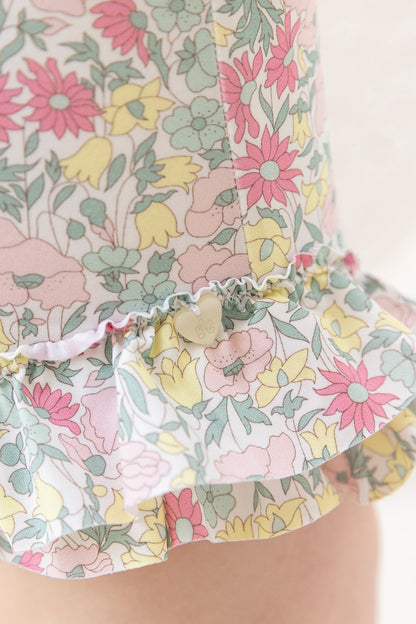 Swimsuit
Citrus Print fabric Liberty