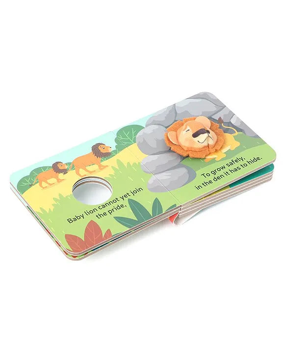 Baby lion | Finger puppet board book