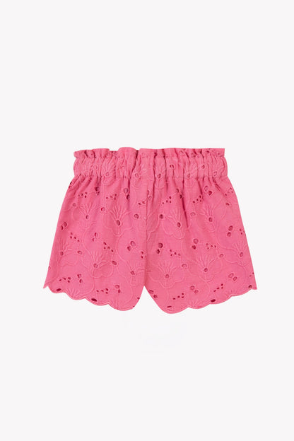 Short
Pink cotton Embrodery English