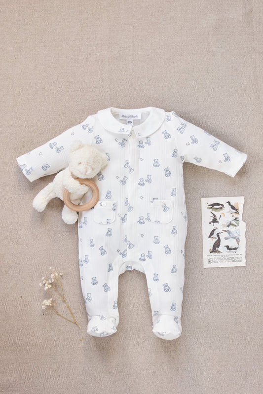 Pajamas
Ecru Print cotton bears