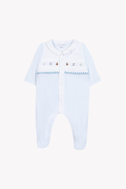 Pajamas
Sky blue cotton Pleats religious