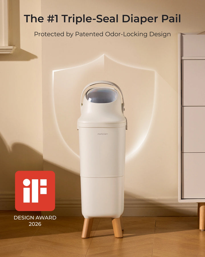 Momcozy Triple-Seal Diaper Pail