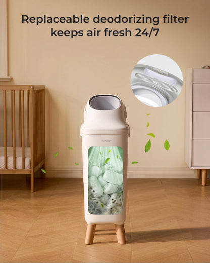 Momcozy Triple-Seal Diaper Pail