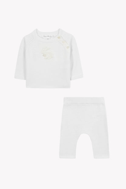 Outfit Long
Ecru cotton Embrodery rabbit