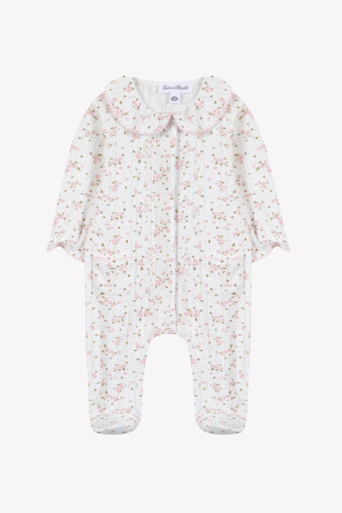 Pajamas
Ecru cotton Print flowery