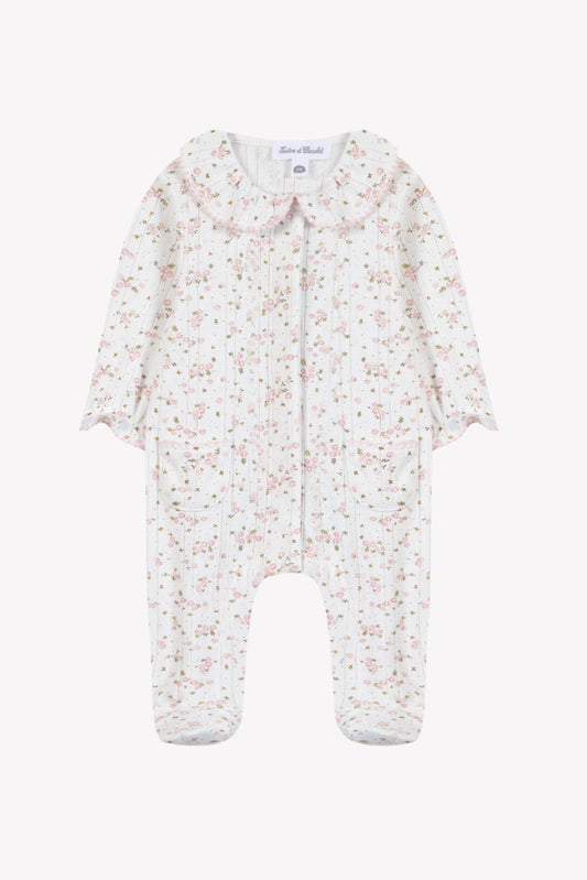 Pajamas
Ecru cotton Print flowery