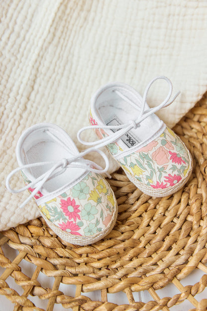 Slippers Espadrille
Citrus cotton Print fabric Liberty