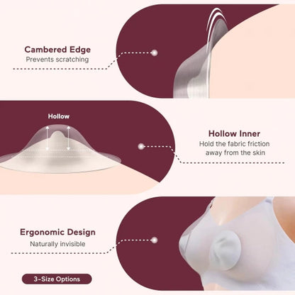 Momcozy - Pure Silver Nipple Shield| size xxl-65mm