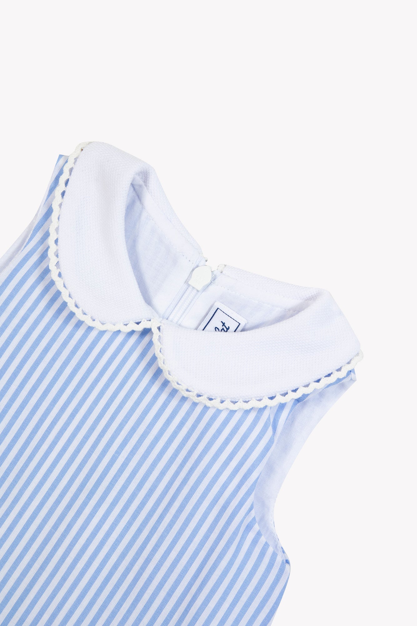 Dress
Cornflower Stripes Peter pan collar