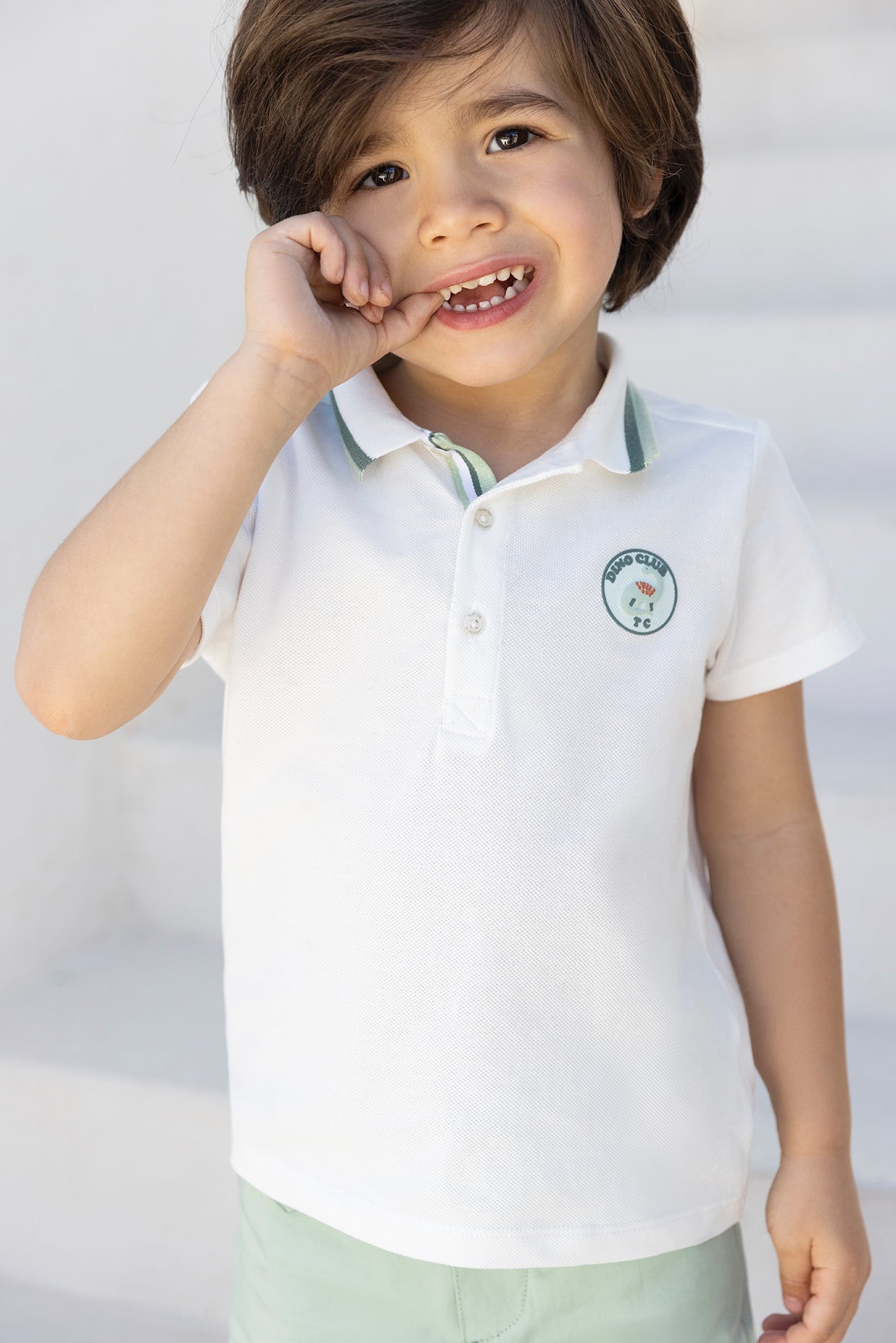 Polo shirt
Ecru explorer cotton