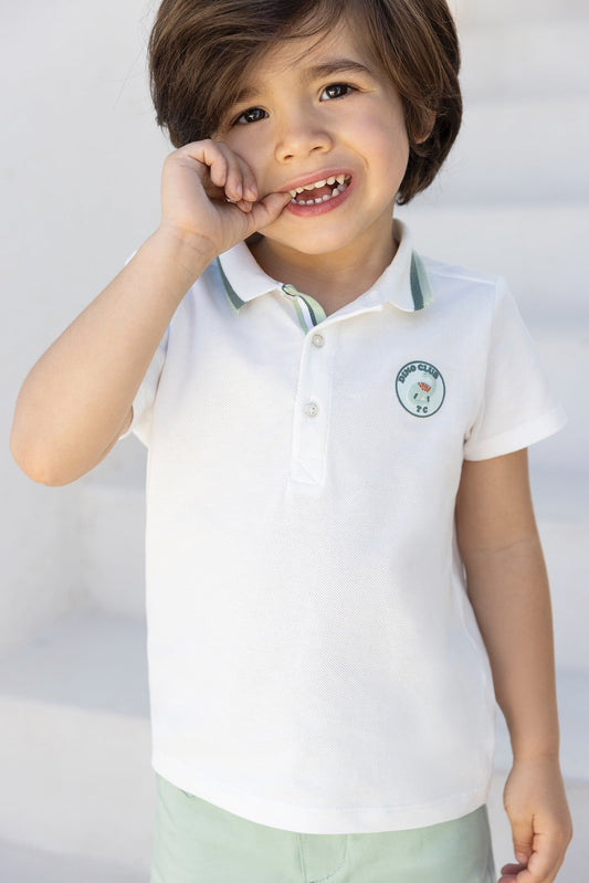 Polo shirt
Ecru explorer cotton