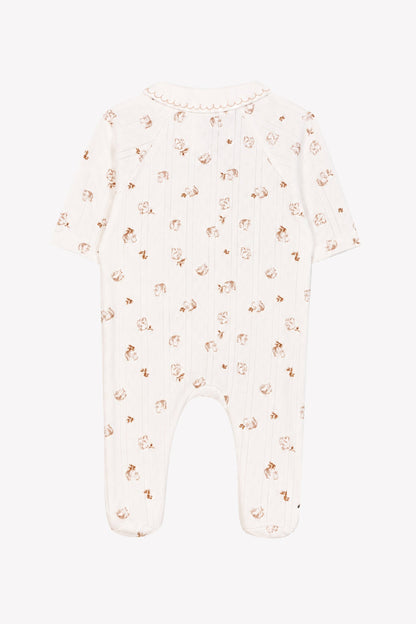 Pajamas
Ecru cotton squirrel pattern