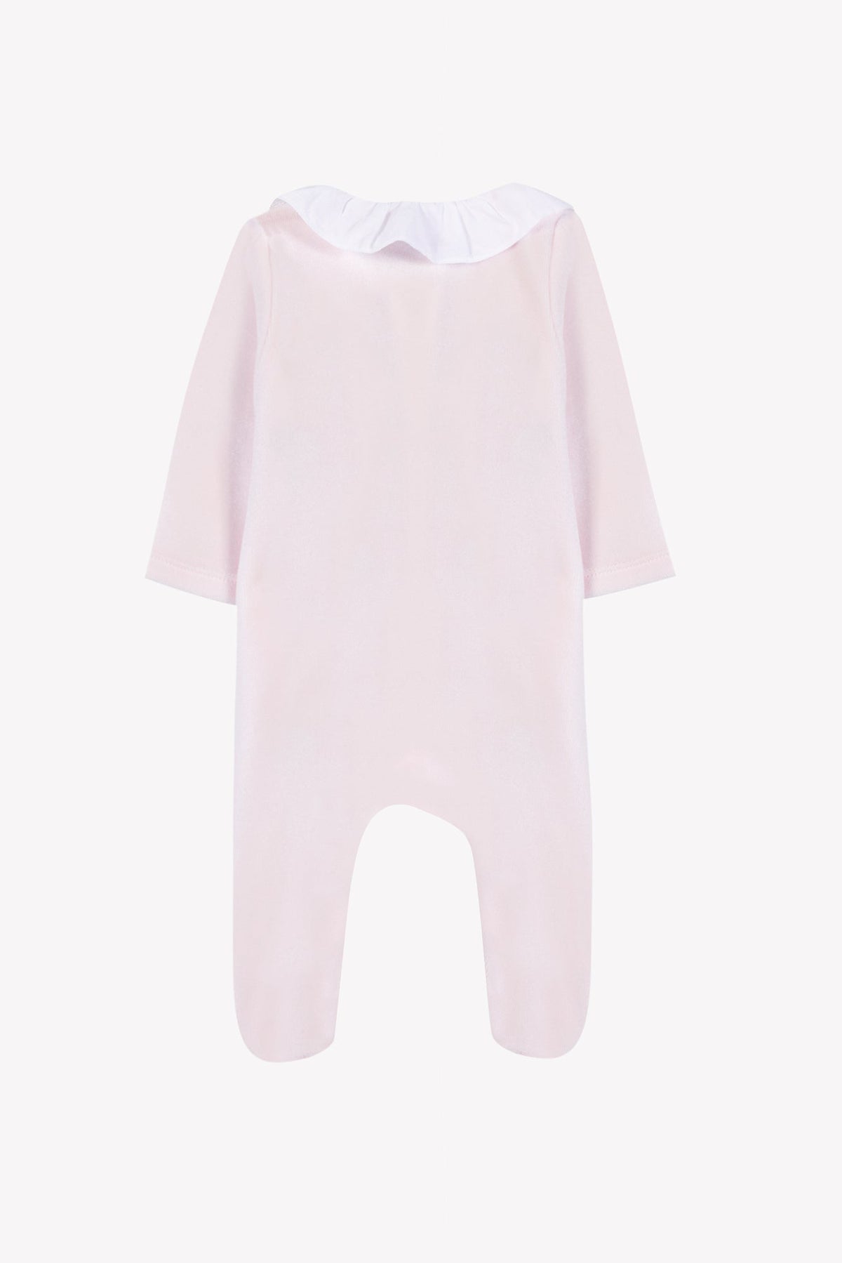 Pajamas
Pale pink Velvet Embroidered