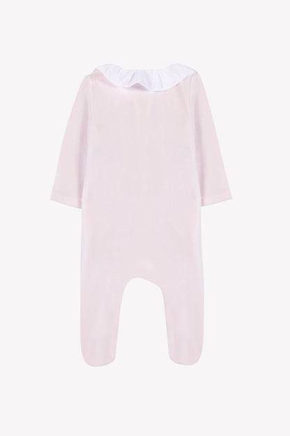 Pajamas
Pale pink Velvet Embroidered