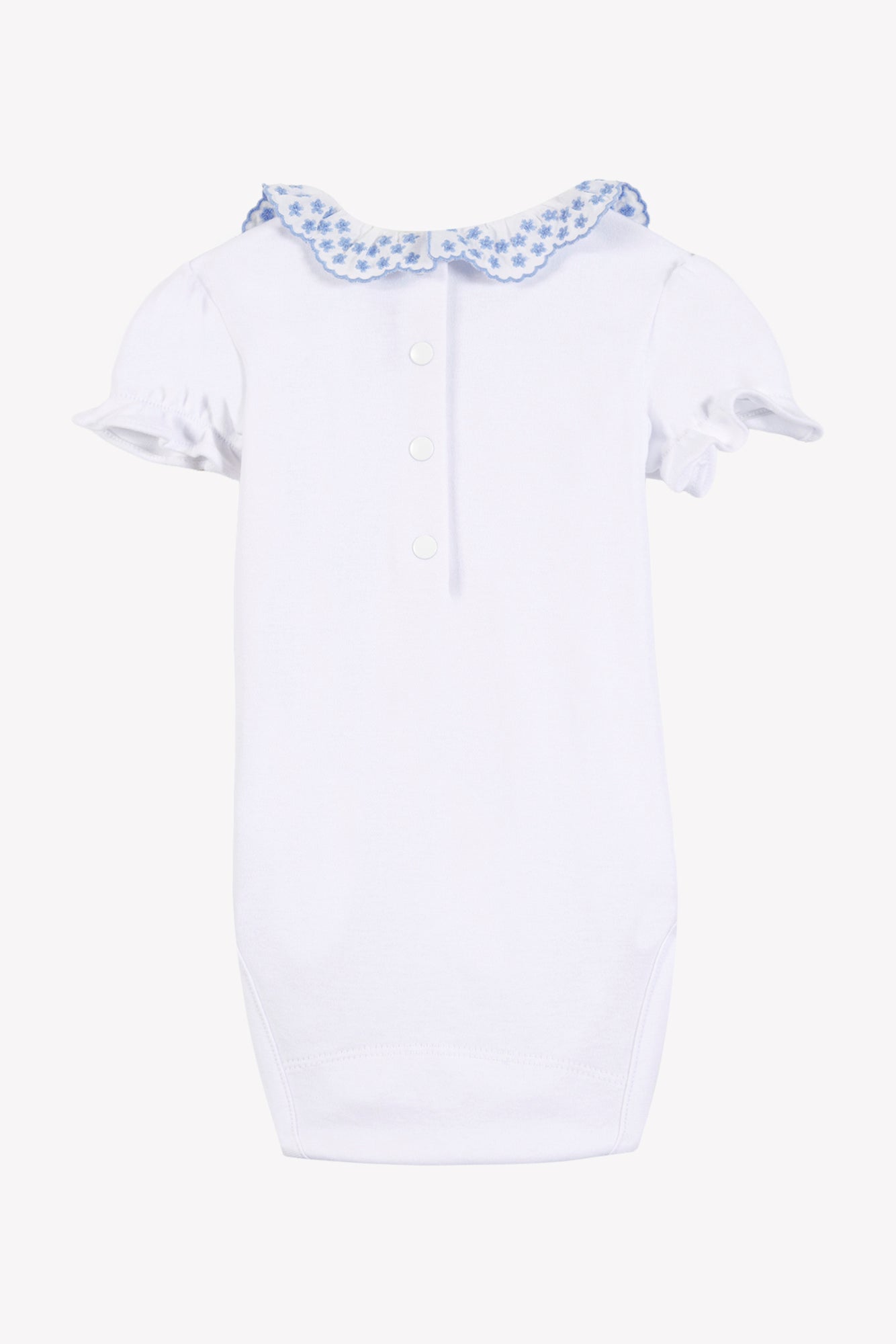 Body
White cotton Collar Embroidered