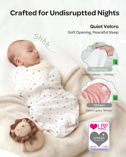 Momcozy Easy Swaddle Wrap For 0-3M