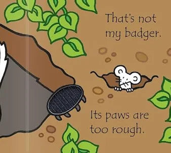 That's not my badger…
