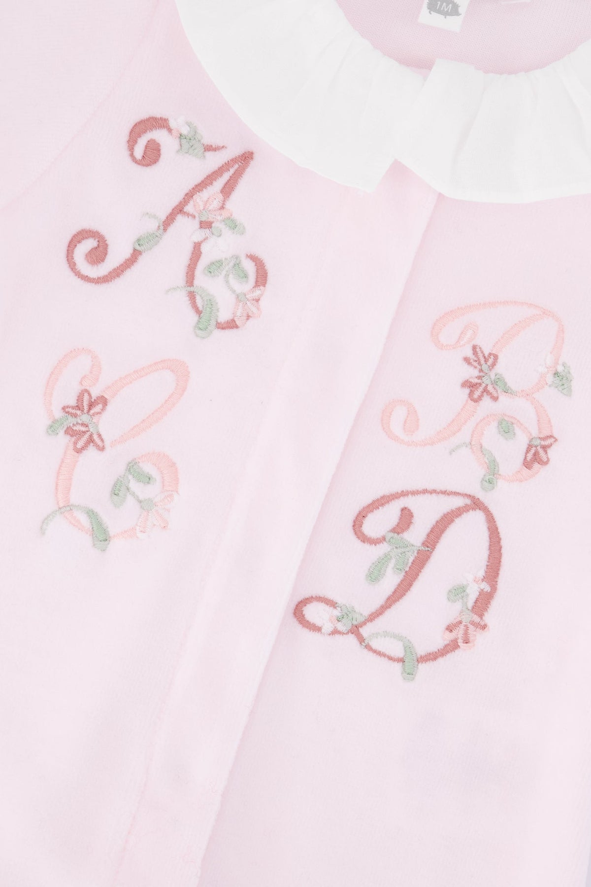Pajamas
Pale pink Velvet Embroidered