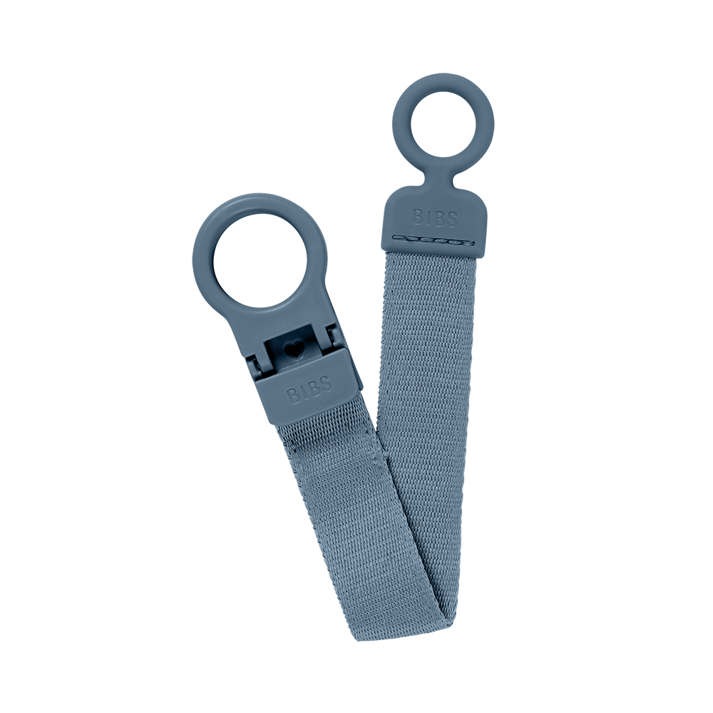 Bibs |Pacifier Clip Loop - Petrol