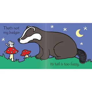 That's not my badger…