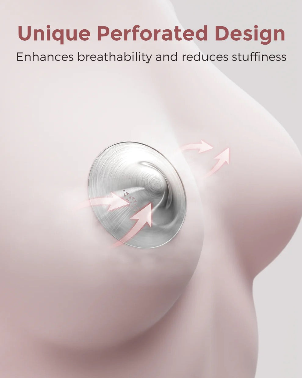 Momcozy - Pure Silver Nipple Shield| size xl-55mm