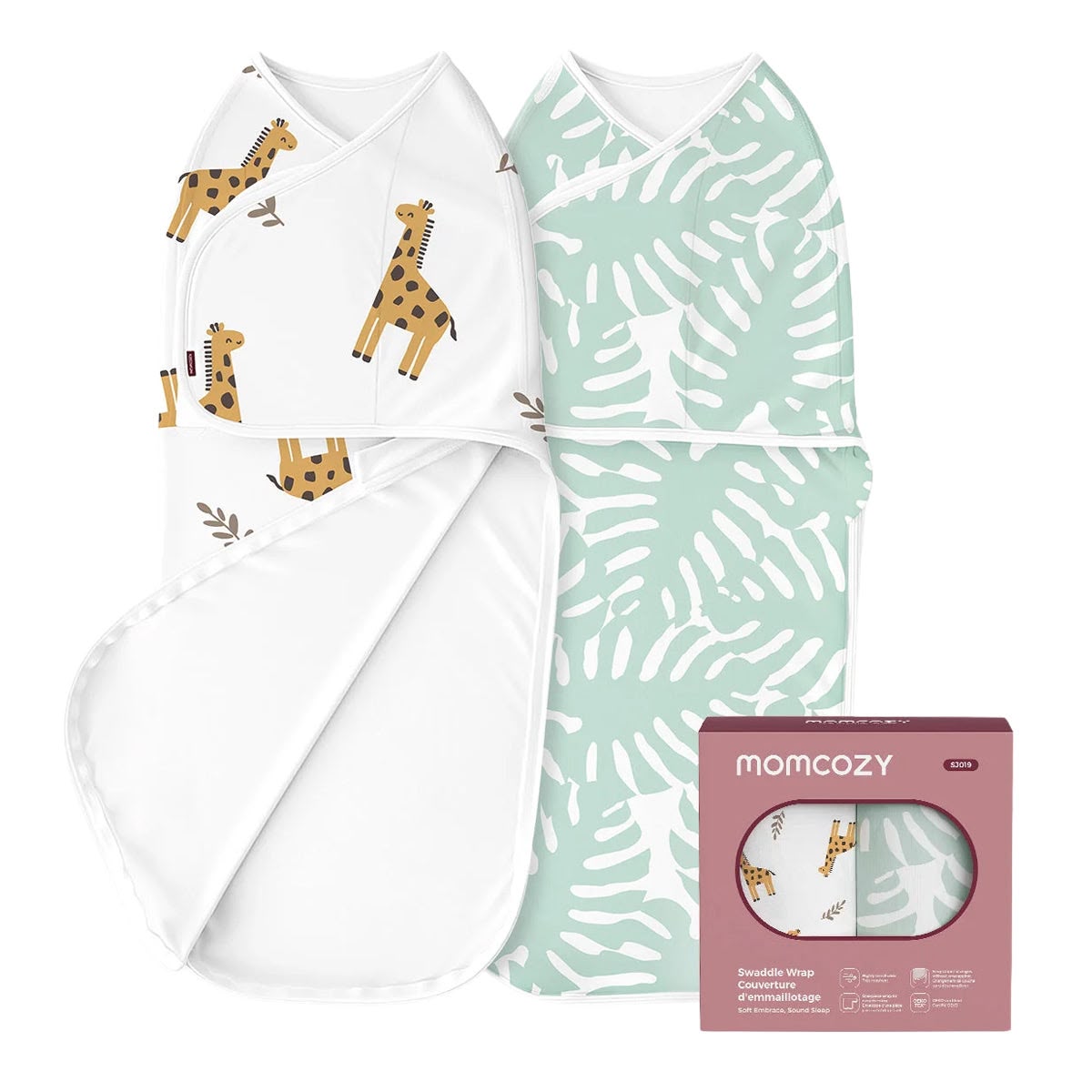 Momcozy Easy Swaddle Wrap For 0-3M