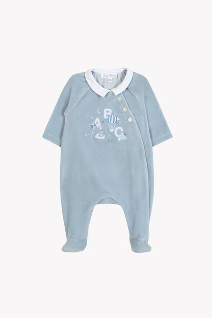 Pajamas
Blue grayed out Velvet ABC