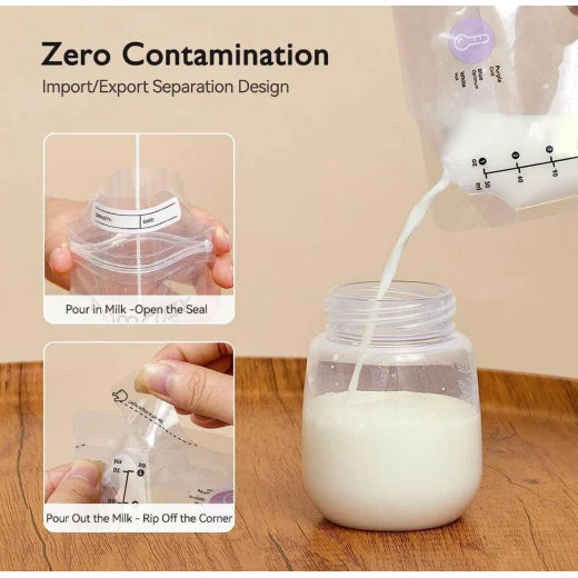 Momcozy| Temp-Sensing.     milk Storage Bags 50pcs