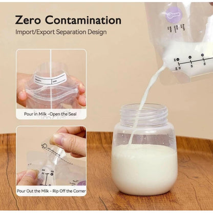 Momcozy| Temp-Sensing.     milk Storage Bags 50pcs