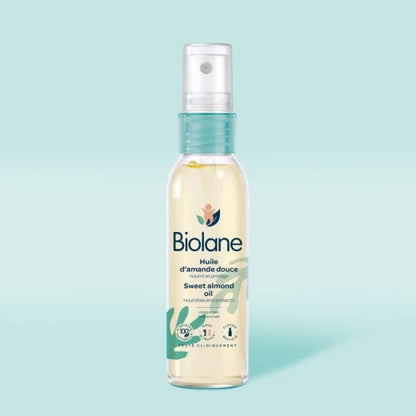 Biolan Sweet Almond Oil Spray 75ml - Baby Skin Moisturizer