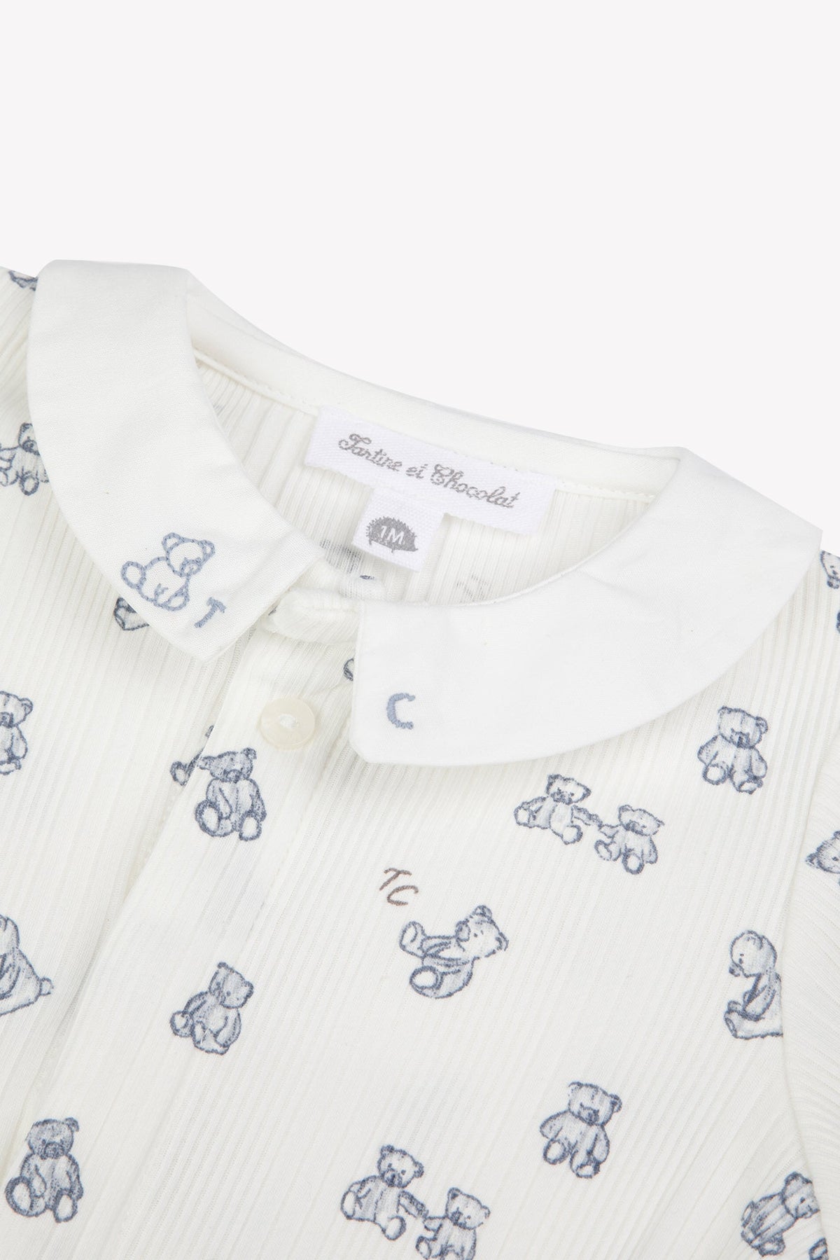 Pajamas
Ecru Print cotton bears