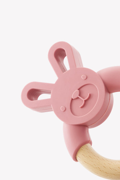Rattle
Pink silicone