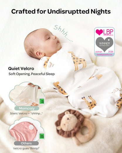 Momcozy Easy Swaddle Wrap For 0-3M