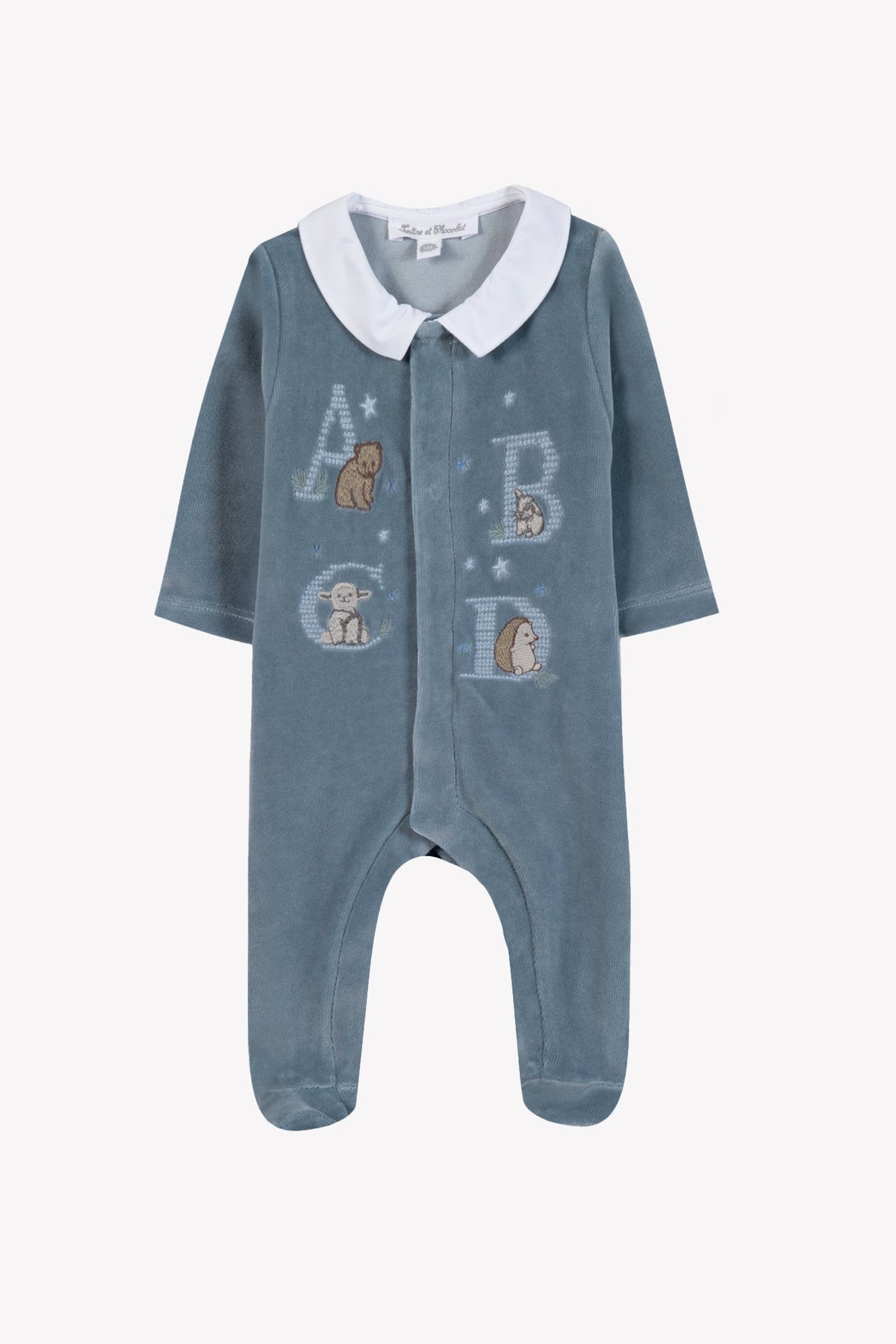Pajamas
Blue thunderstorm Velvet Embroidered