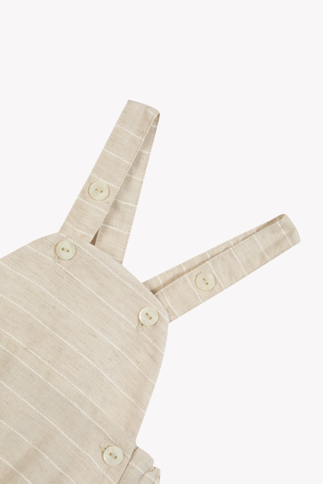 Dungaree
Beige cotton Stripes