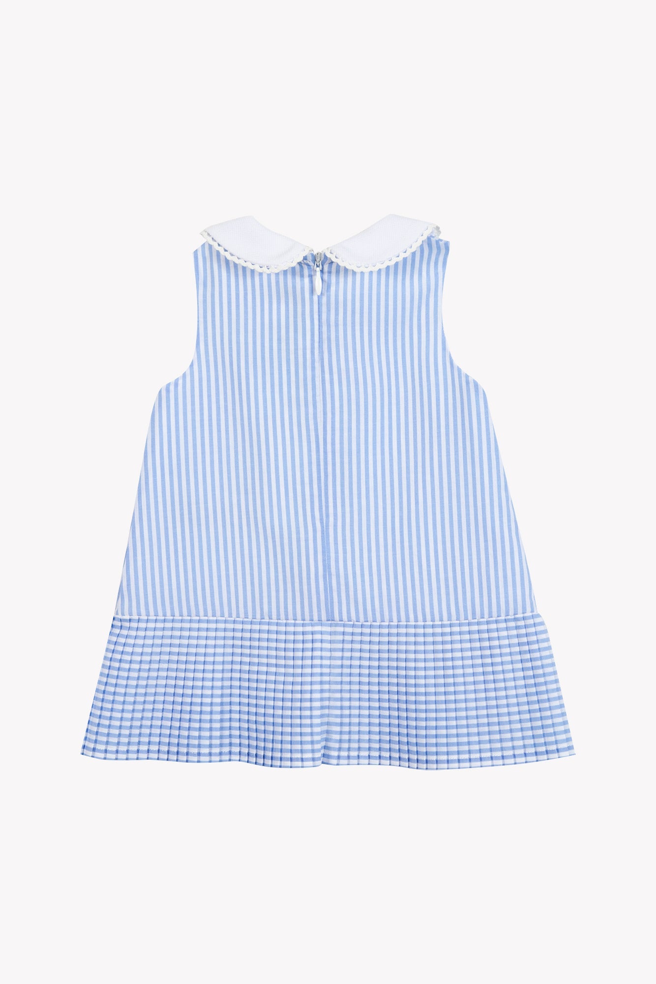 Dress
Cornflower Stripes Peter pan collar