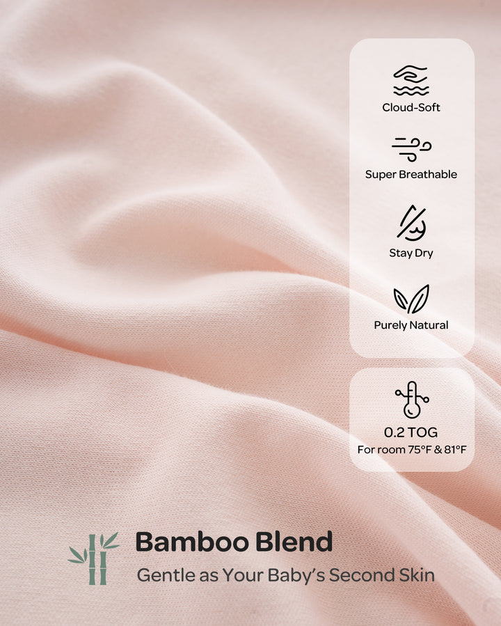 Momcozy - Swaddle Wraps | 0-3M, 2-Pack, Pink
