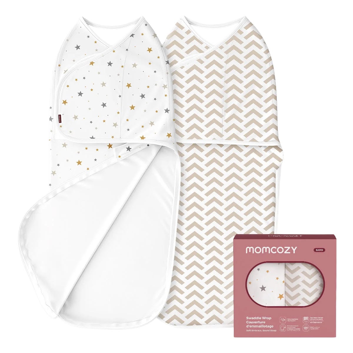 Momcozy Easy Swaddle Wrap For 0-3M