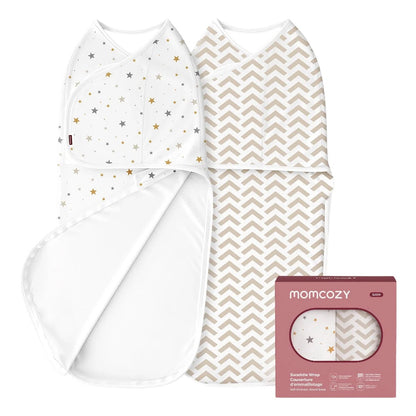 Momcozy Easy Swaddle Wrap For 0-3M