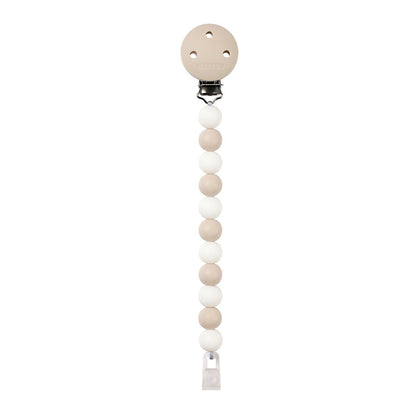 Pacifinder Pacifier Clip | Clay White